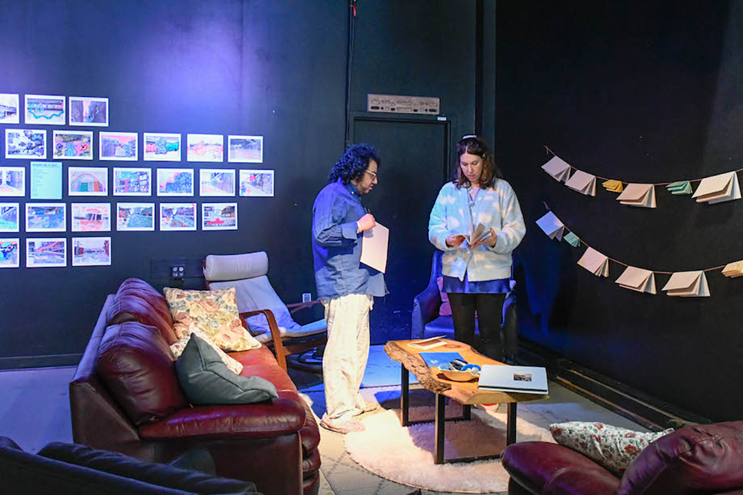 Ni un, ni deux, résidence en art social Tremplin 16-30 & ArtLab. Festival du Doux (2025). Anabelle Brochu & Lysanne Picard // Social art residency.