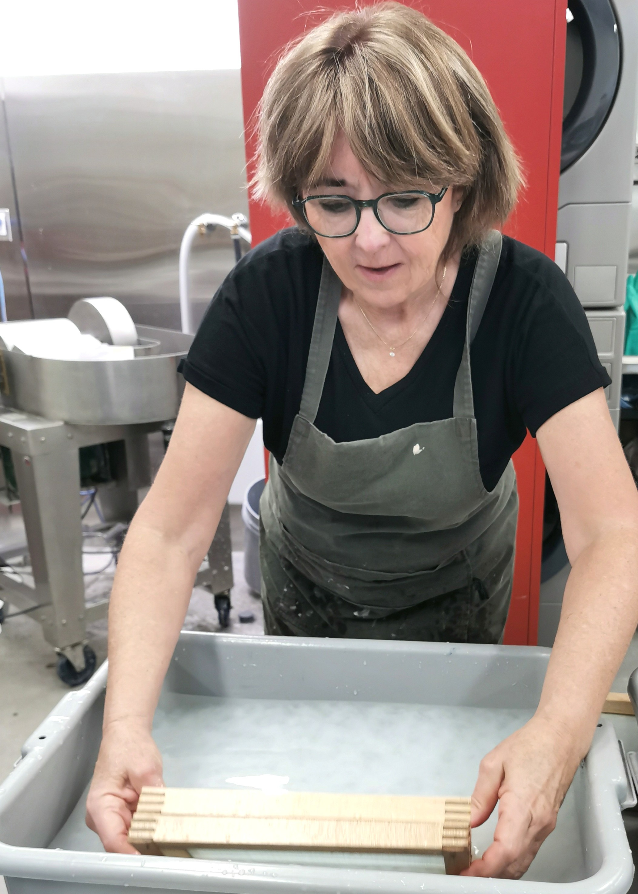 Acrylic on canvas, detail